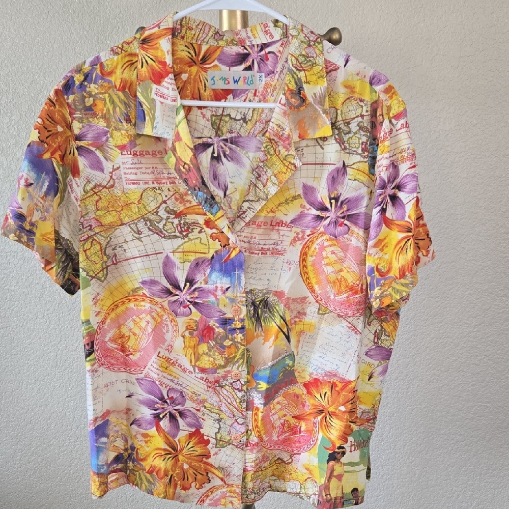 Jams World Multicolor Floral Shirt